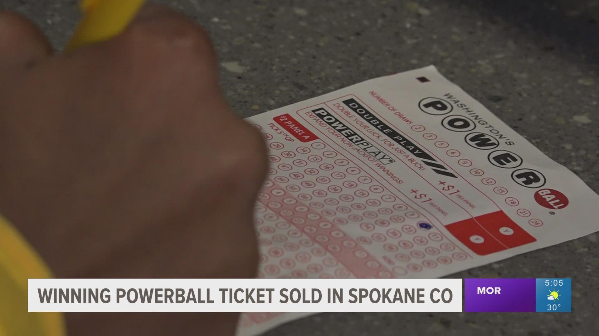 Because the Maverik store in Airway Heights sold a $1 million ticket, the store will receive a $10,000 bonus.