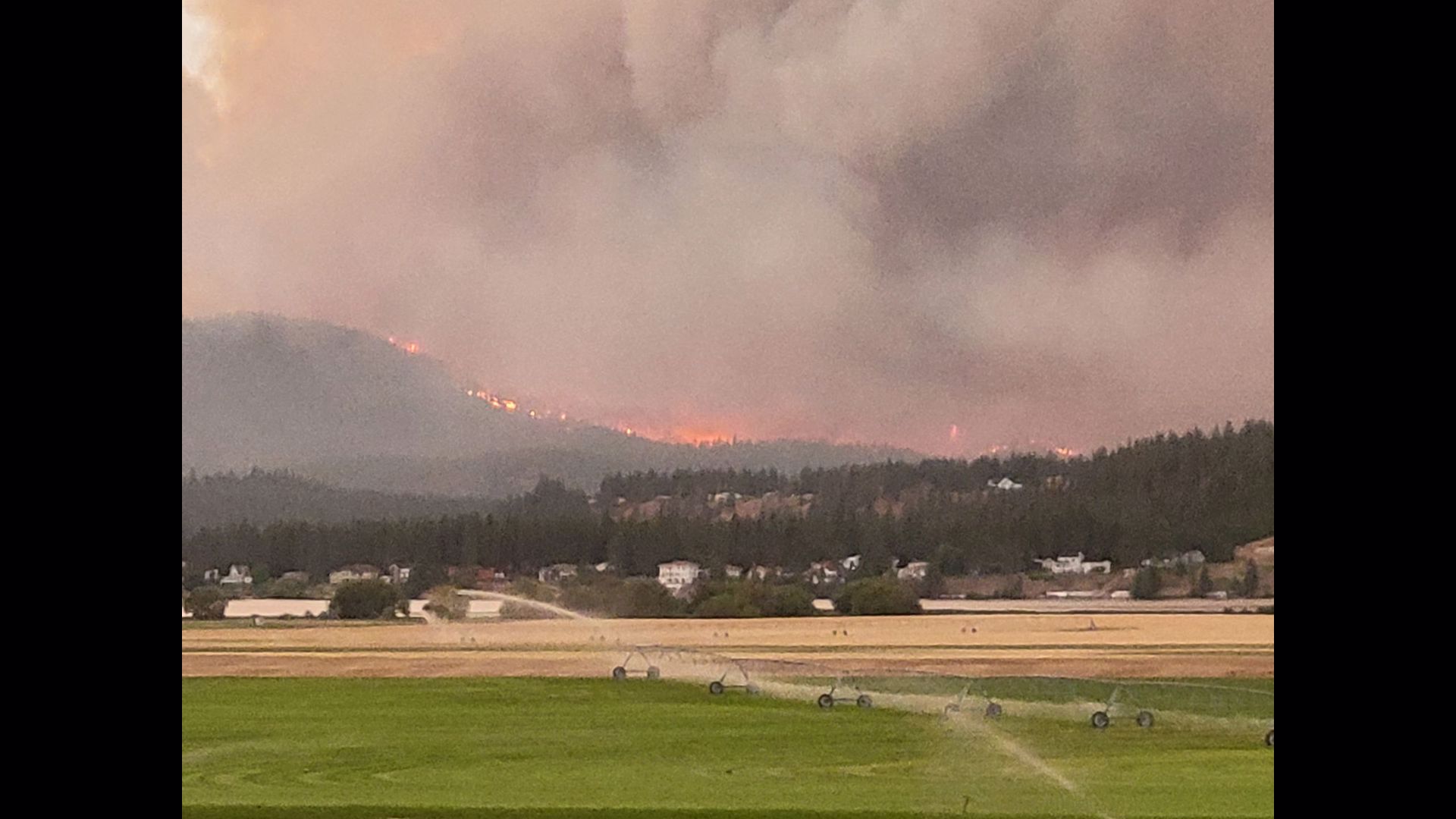 Ford Corkscrew Fire Prompts Evacuations, Buildings Lost | Krem.com