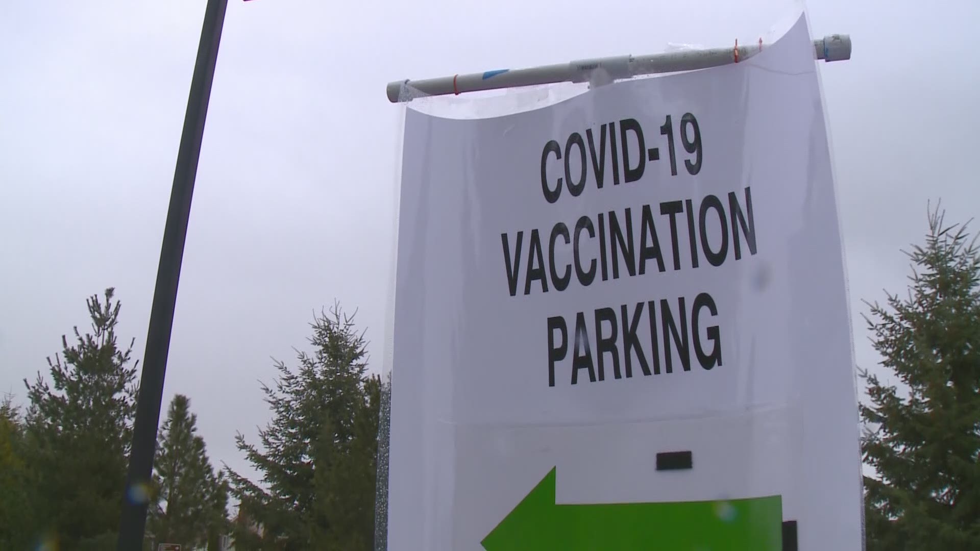 On Monday, individuals eligible for the vaccine will be able to find appointments in their area from the state website.