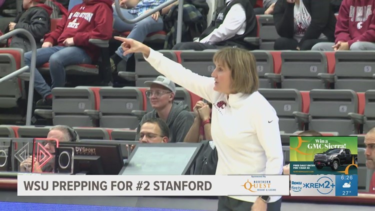 WSU women's basketball preparing for No. 2 Stanford