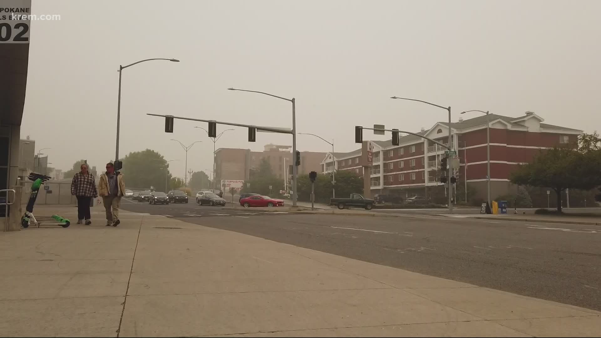 The center will run 24 hours a day while the air quality index remains above 250, which is in the Very Unhealthy range, according to a press release from the city.