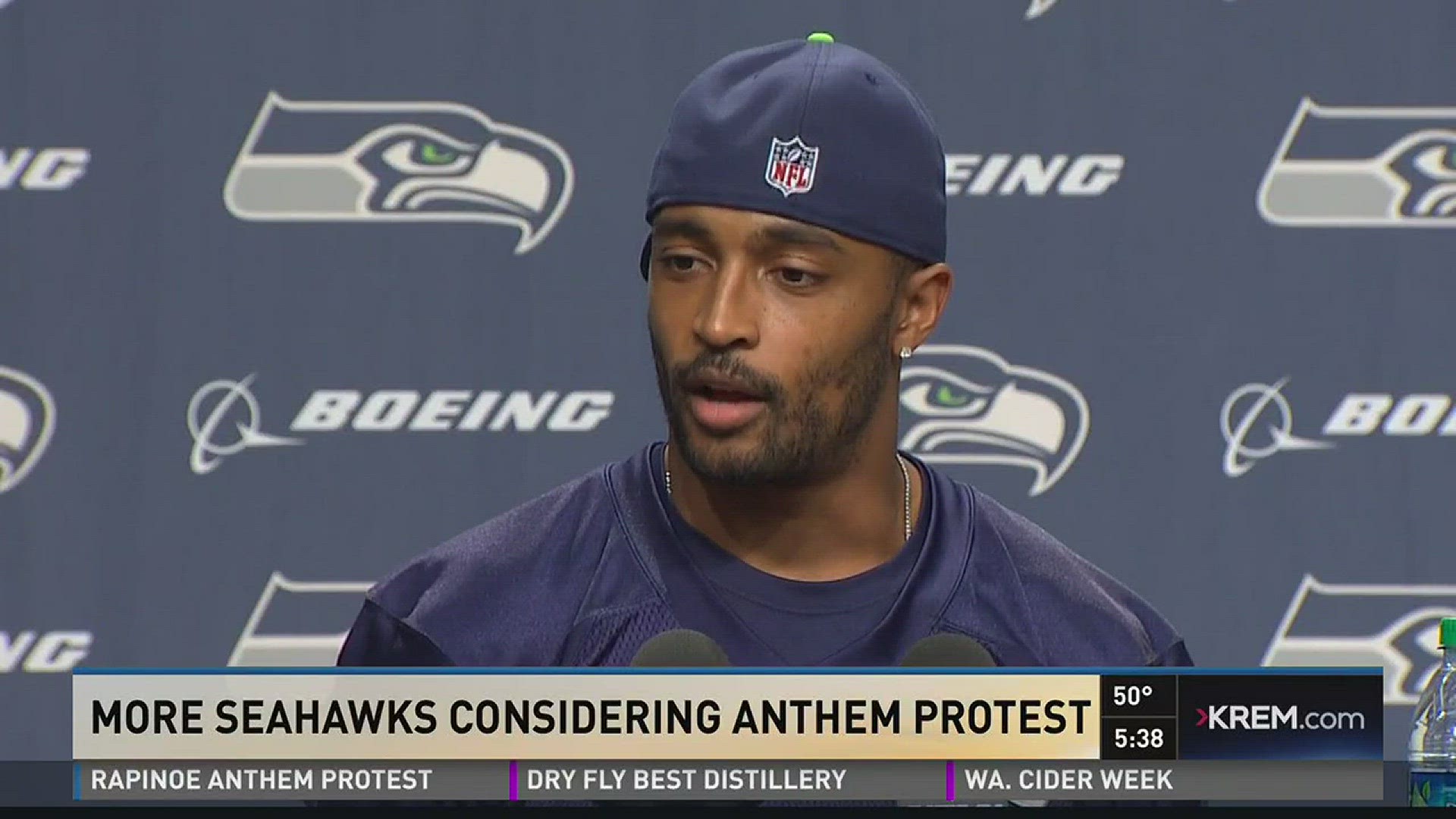 More Seahawks considering anthem protest