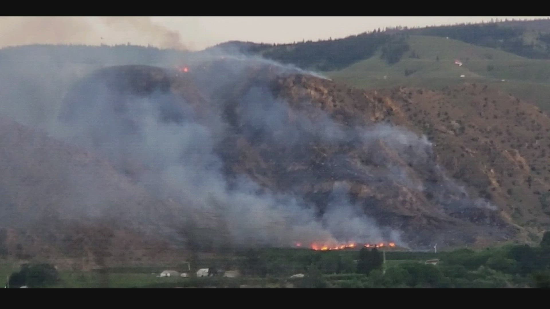 According to Douglas County Sheriff’s, the Level 1 evacuations is for the area east of Fisher Lane near the crest to the plateau.