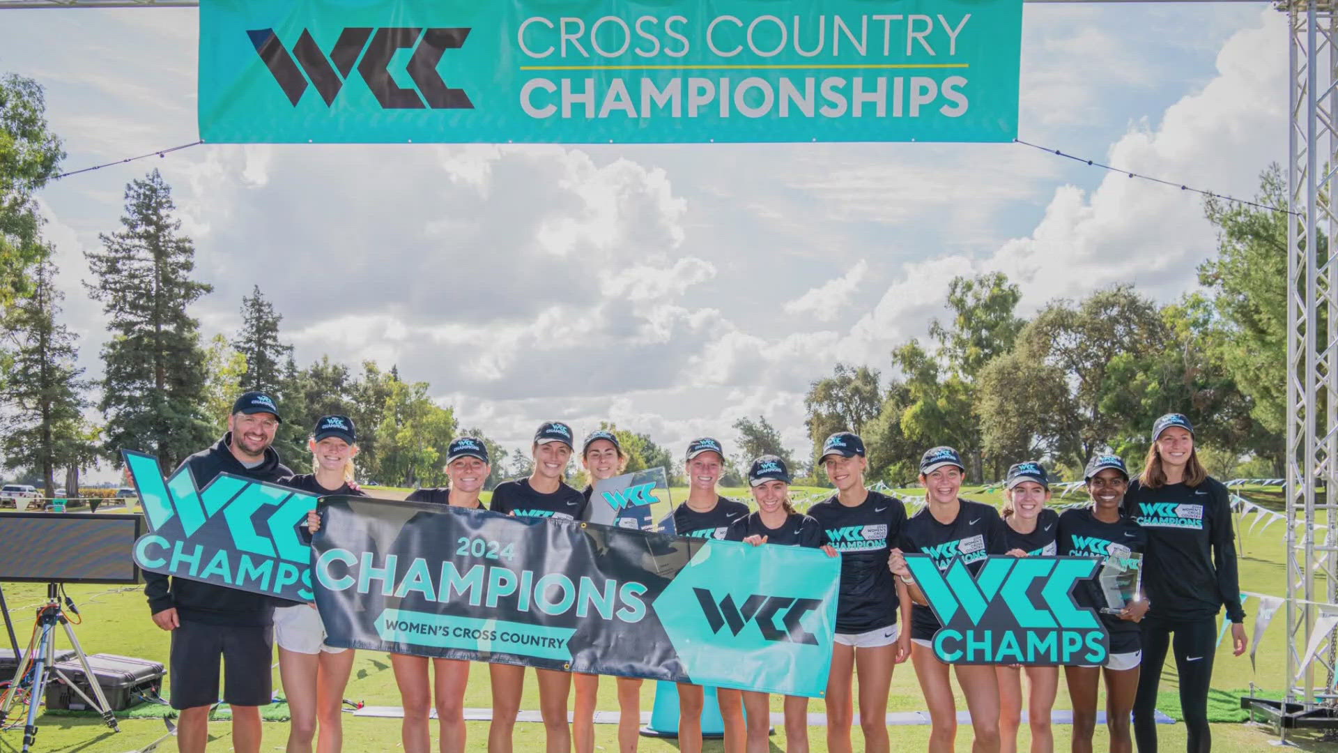 The Zags Women's Cross Country team won the WCC Championship for the first time since 2015.