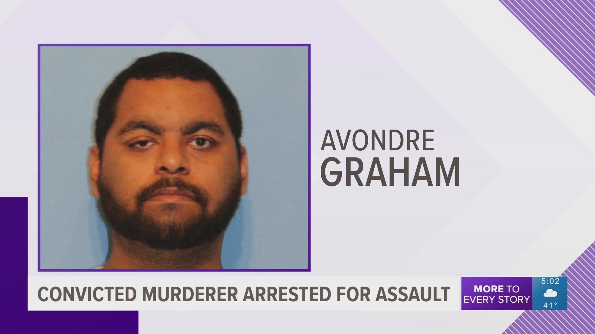 After serving more than 10 years in prison for murdering and attacking two women in 2012, SPD say Avondre Graham attacked another woman last month.