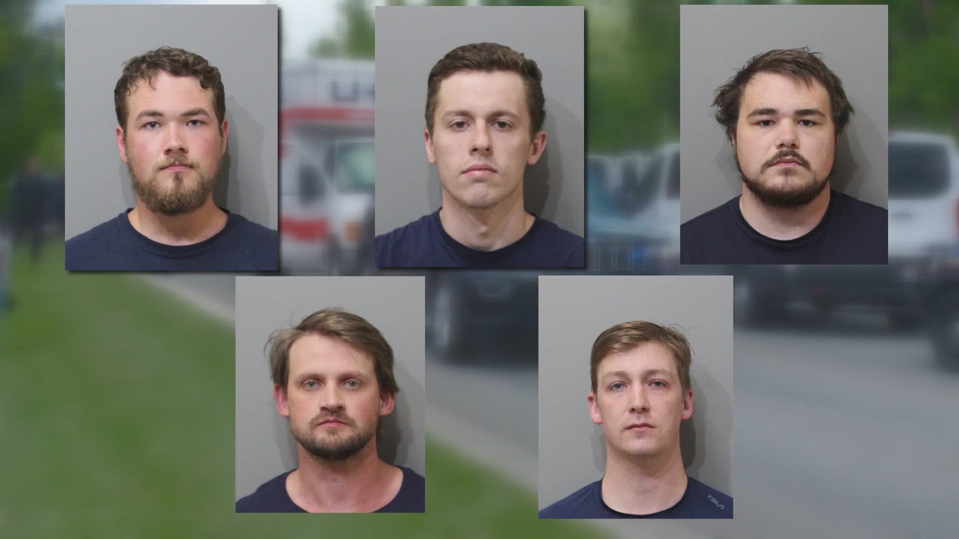 The five men will each also pay a $1,000 fine, serve one year of unsupervised probation and be prohibited from being within two miles of Coeur d'Alene city parks.