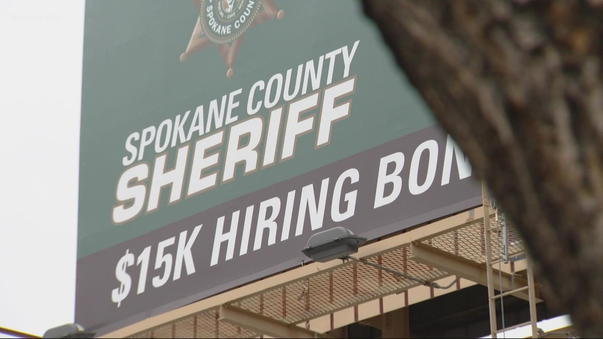 Spokane County Sheriffs Office Offers Sign On Bonuses 9654