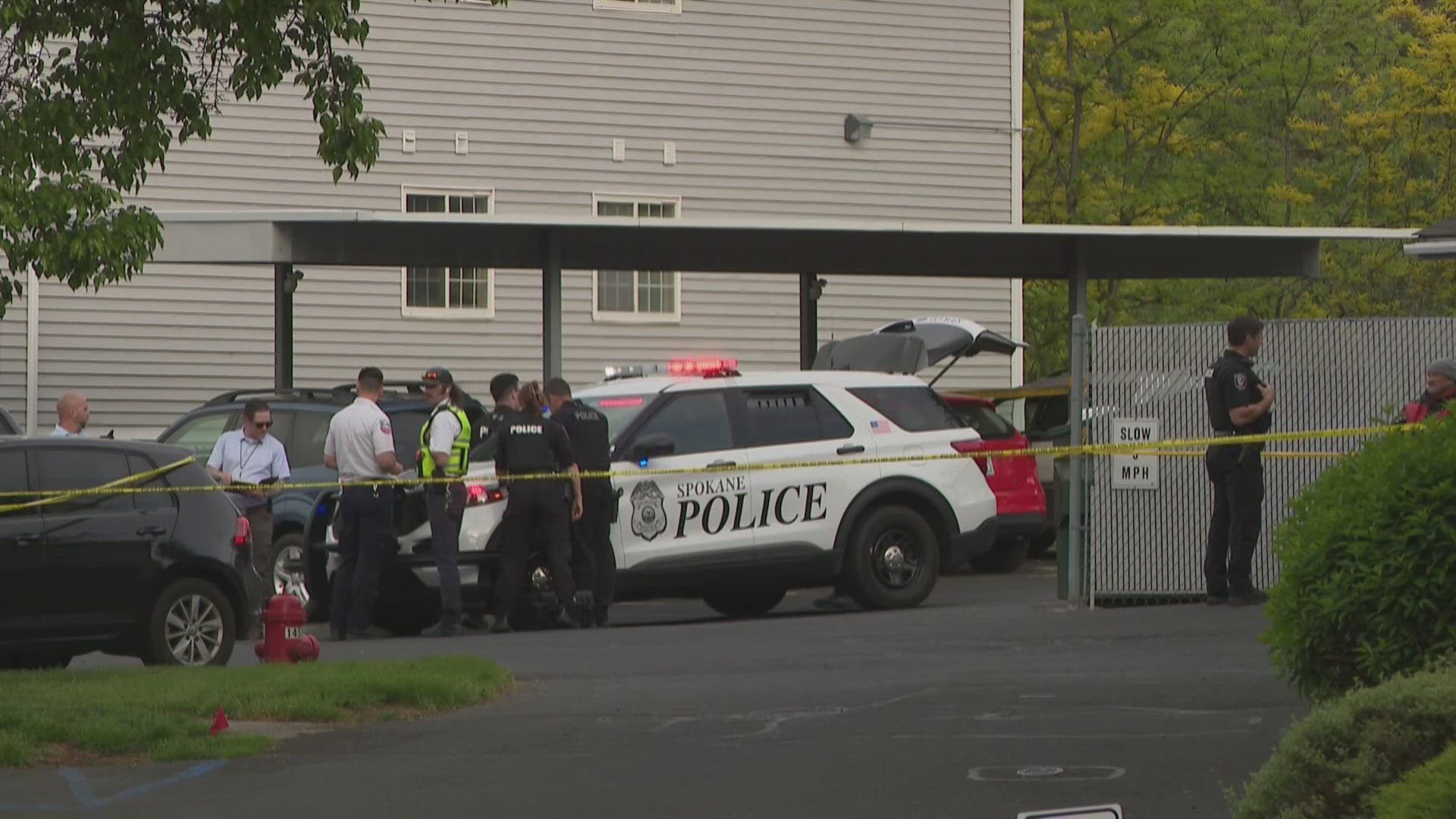 SPD is investigating after 2 people were killed near the Hart Terrace Apartments on Tuesday. 