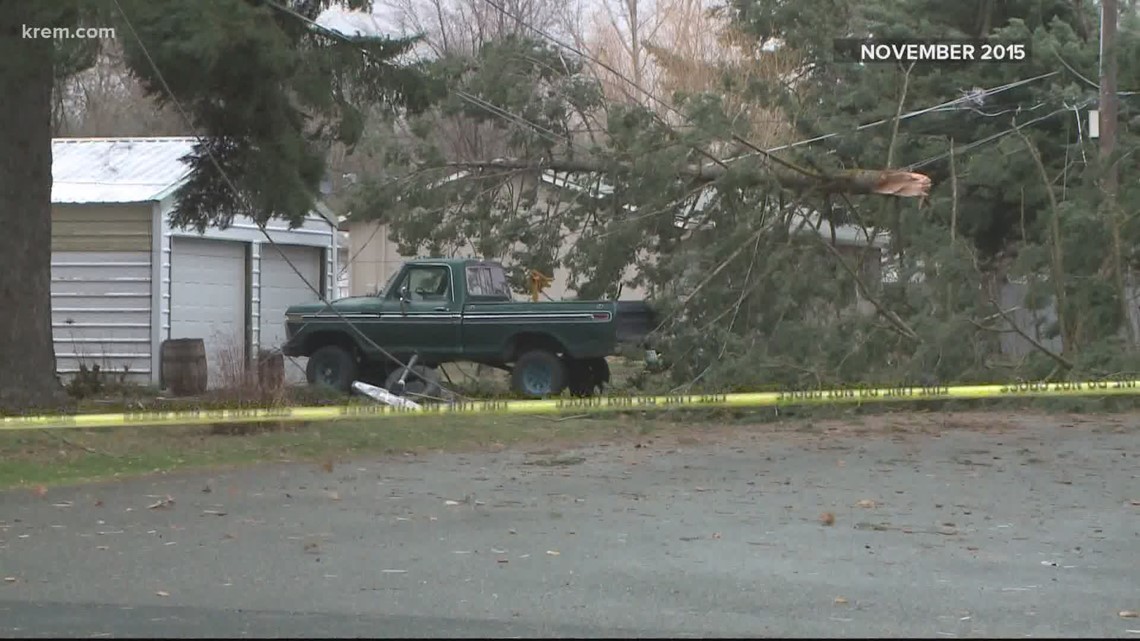How 2021 windstorm in Spokane compares to historic 2015 storm