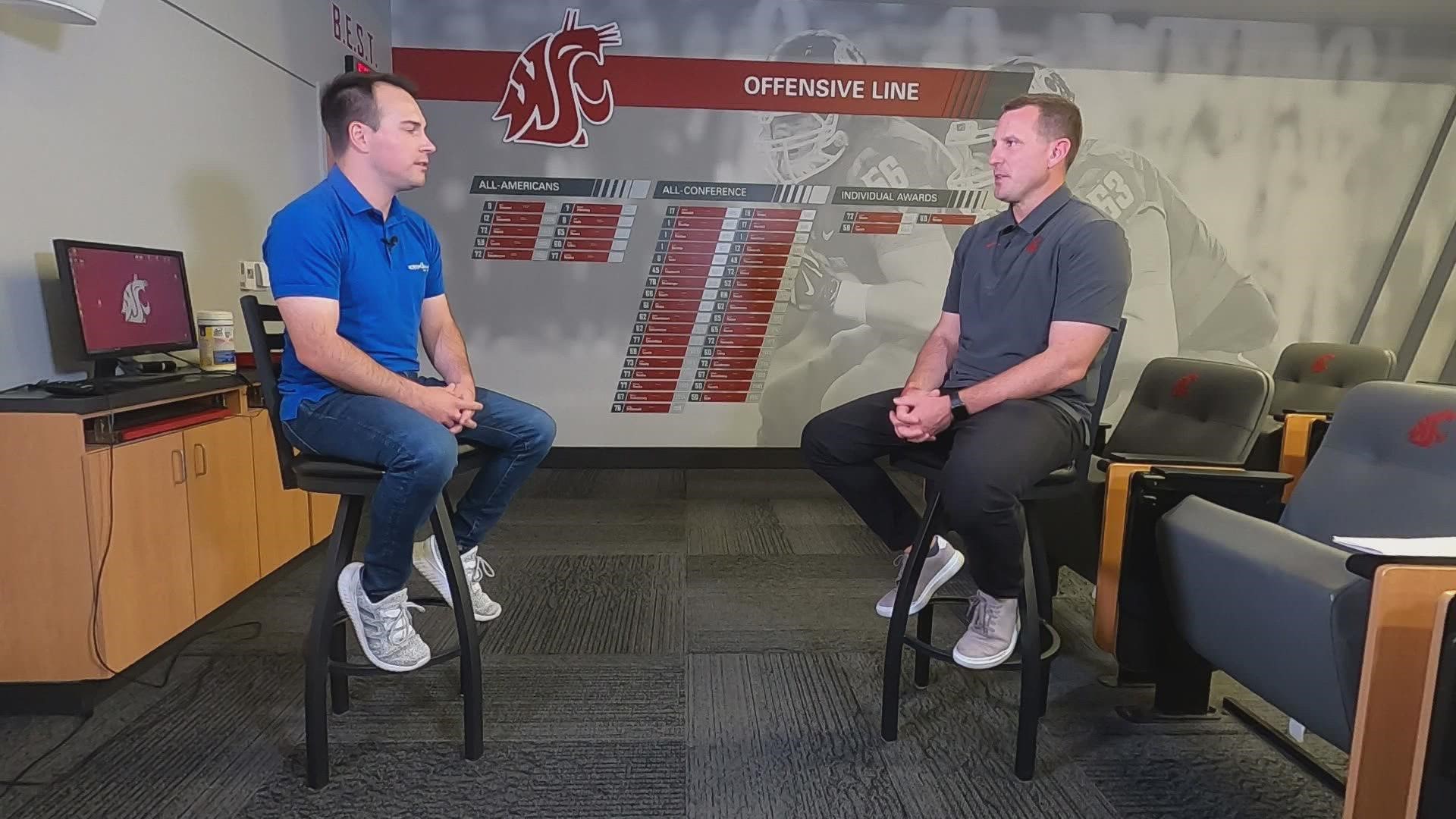 Hear from the man in charge on his expectations heading into the 2022 season and the return of the return of the Battle of the Palouse.