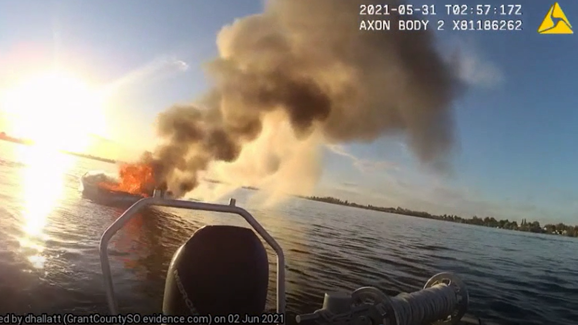 Viral Tiktok Shows Moses Lake Boaters Harassment Before Fire Krem Com