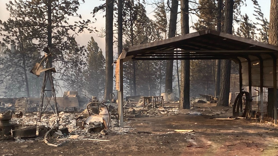 Wildfires decimate Malden and Pine City, destroying homes | krem.com