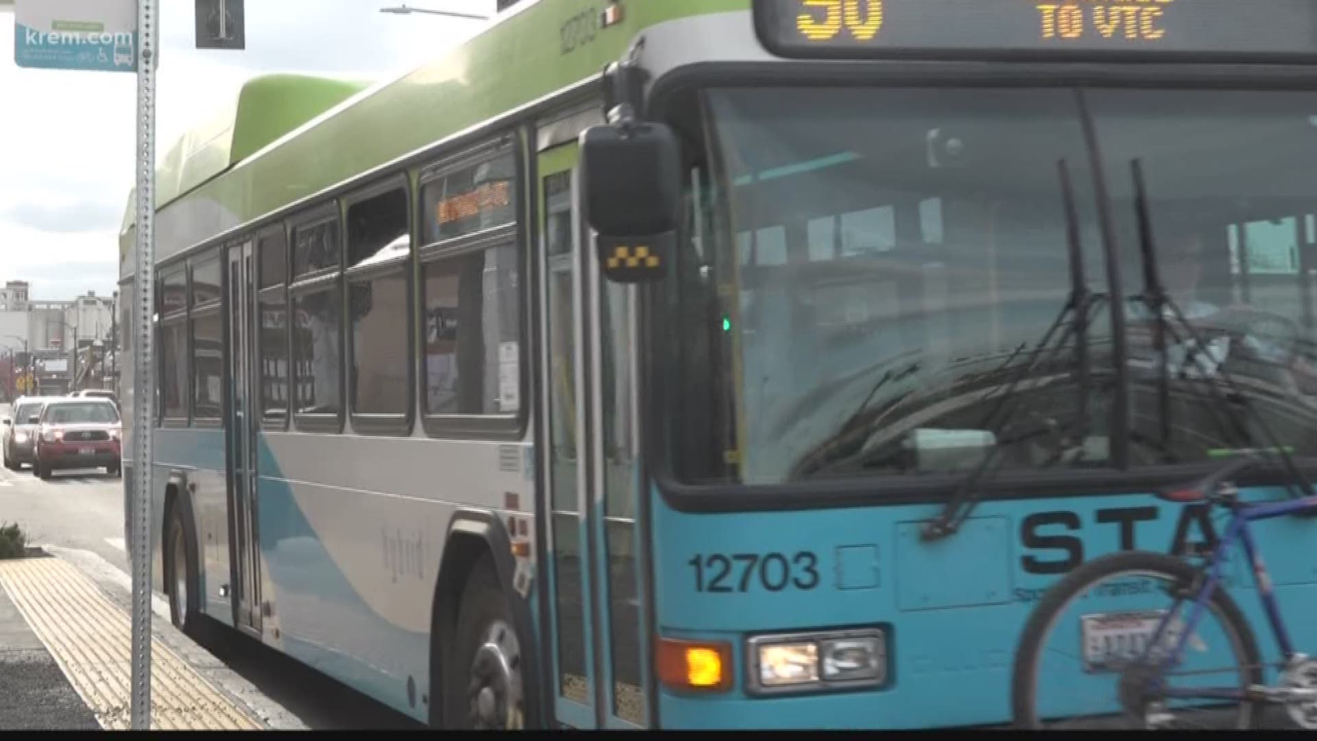 Several businesses along the East Sprague corridor asked STA to change the stops, saying they cause traffic issues. STA says the buses aren't the problem.