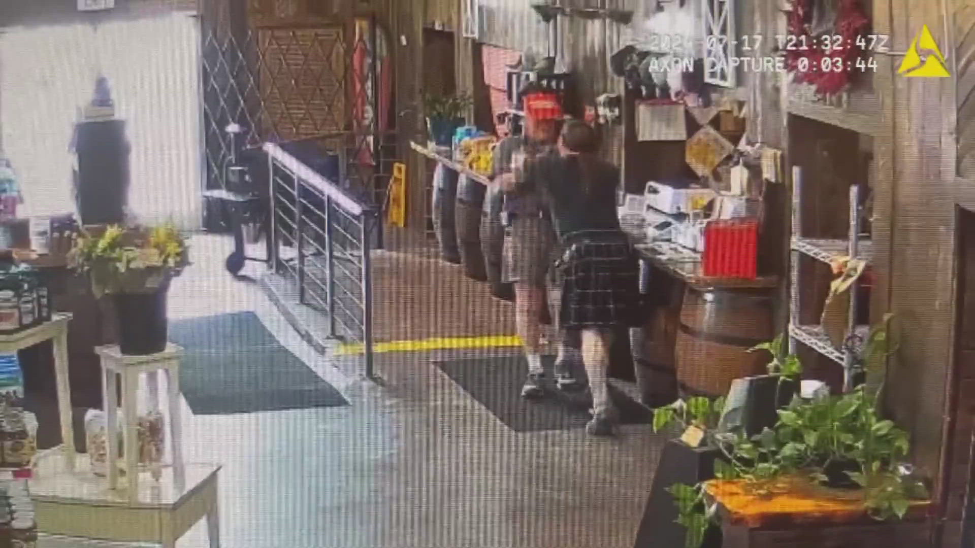 A man and a Moses Lake meat shop employee clashed in a dispute caught on video. Police say the case is now with the prosecutor.