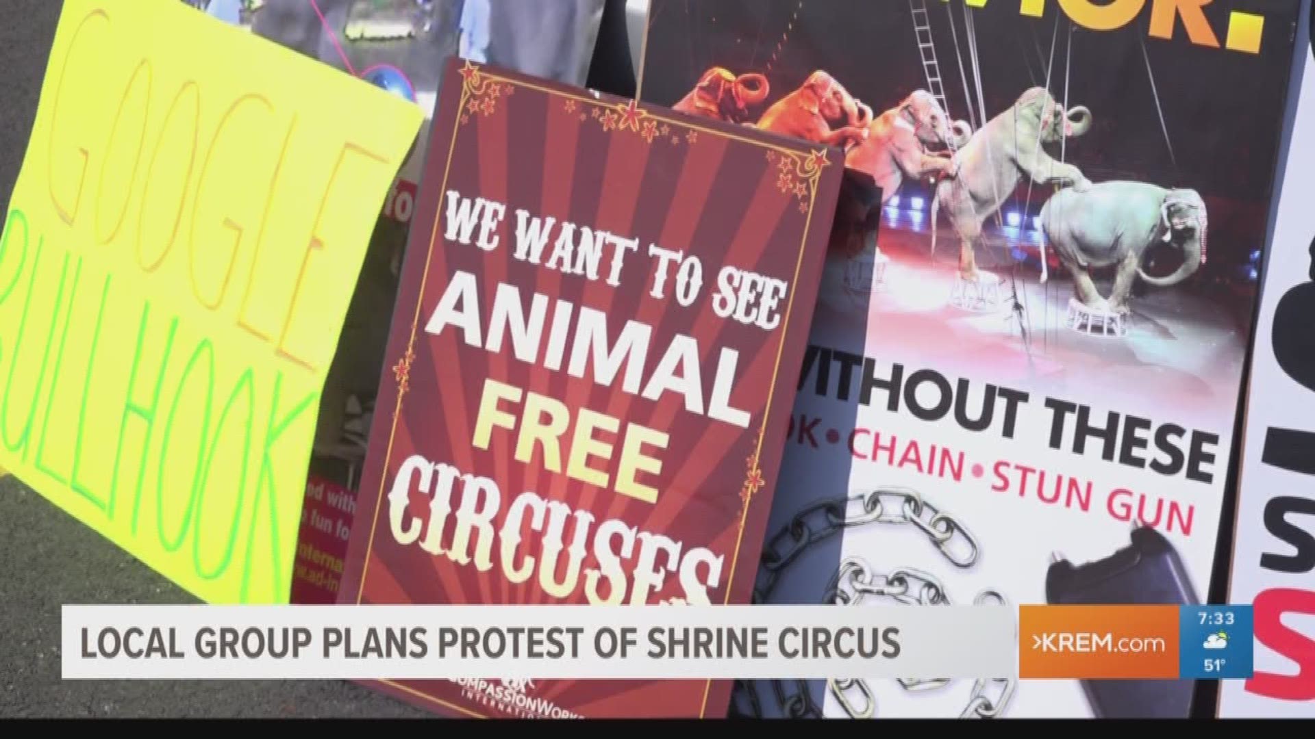 Shrine Circus coming to town, not everyone is happy about it (4-27-18)