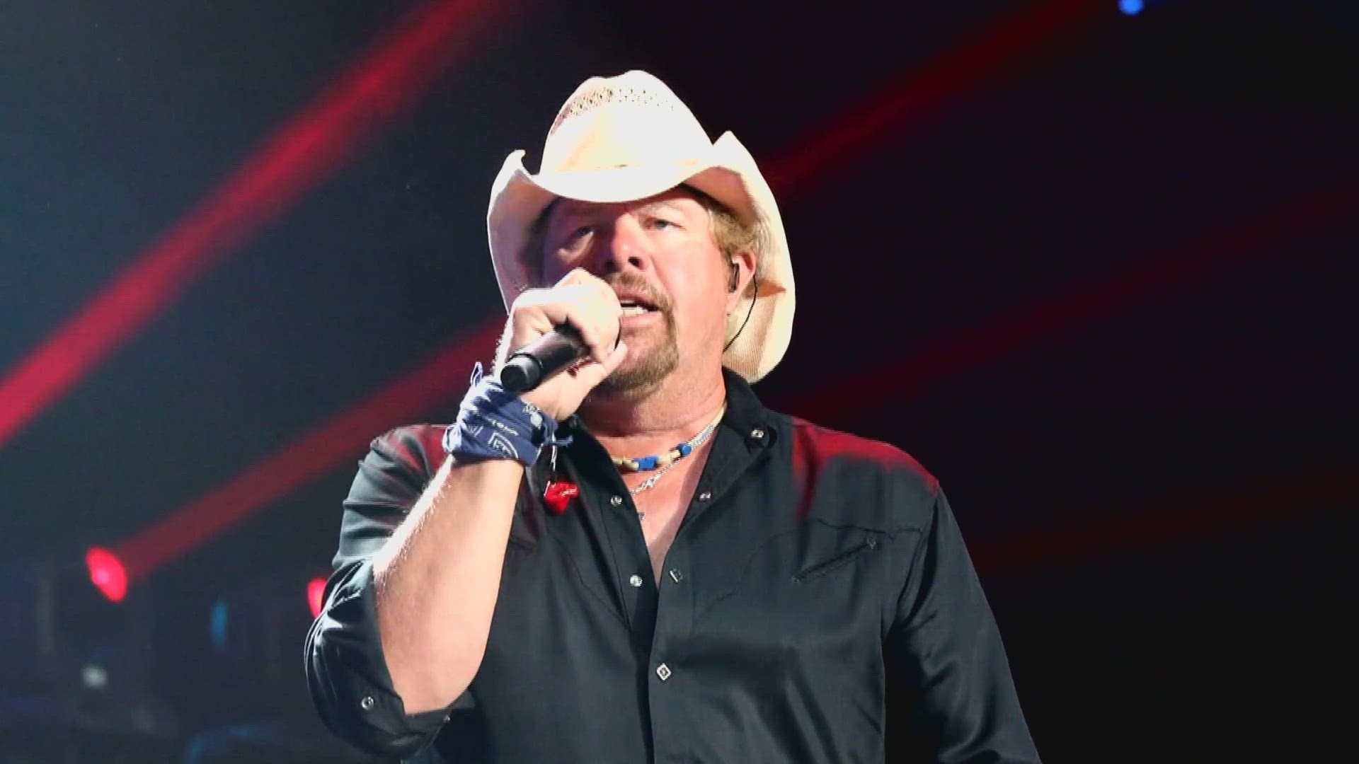 Throughout his cancer treatments, 62-year-old Toby Keith continued to perform, most recently playing in Las Vegas in December.