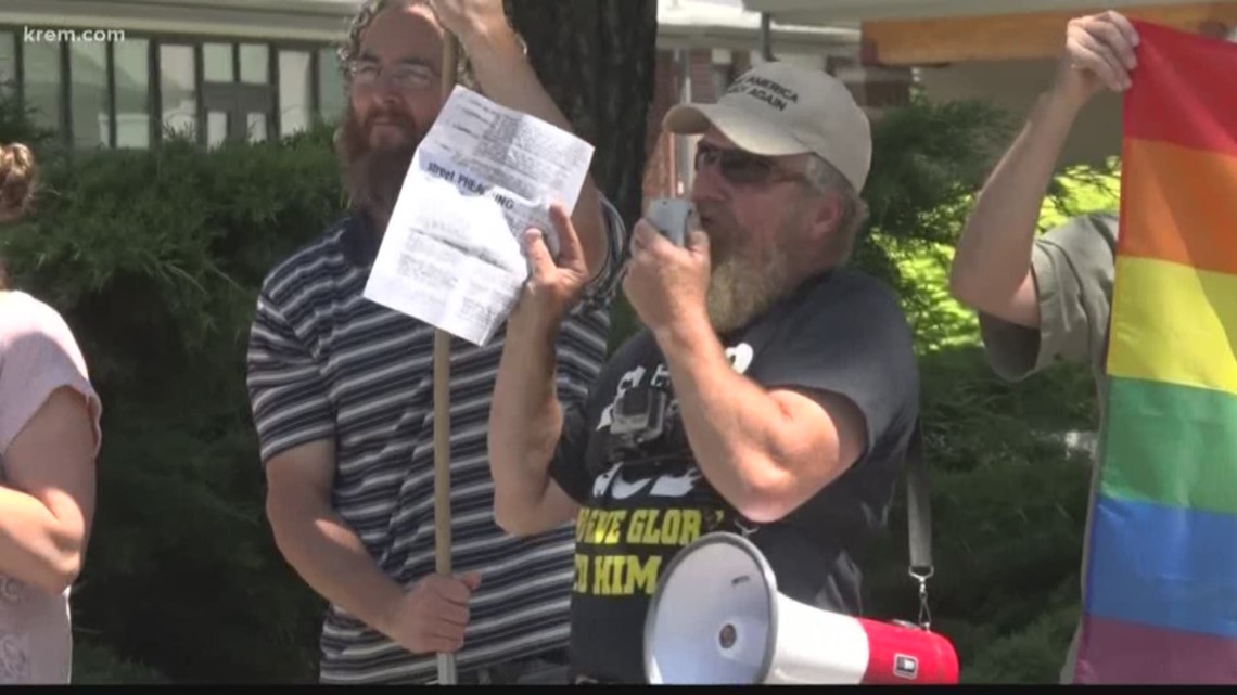 Protests Erupt Ahead Of Drag Queen Story Hour At South Hill Library ...