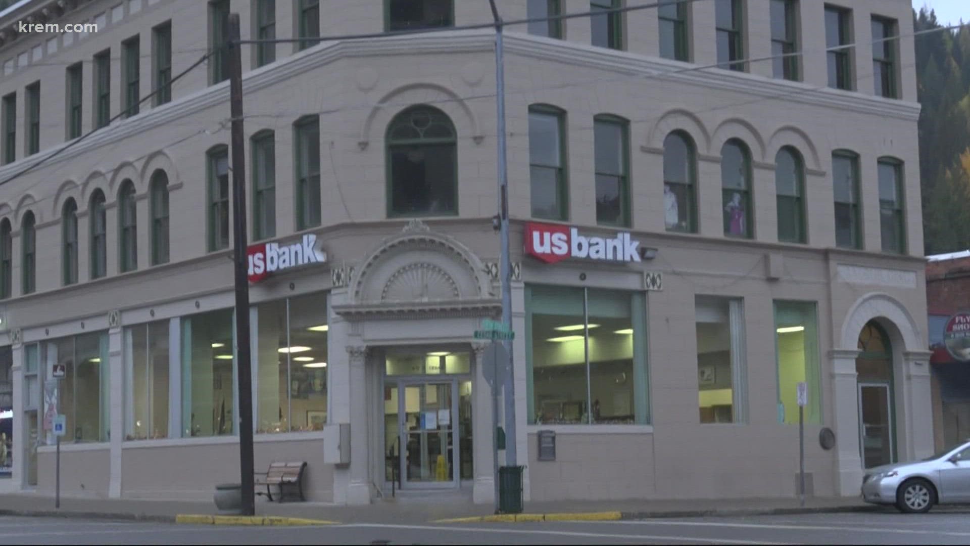 The last bank in Wallace, Washington is set to close in January.