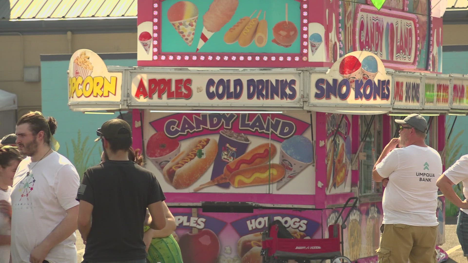 KREM2's Connor McEvoy tested how what food, games, and rides he could enjoy at the Spokane County Fair with just $40.