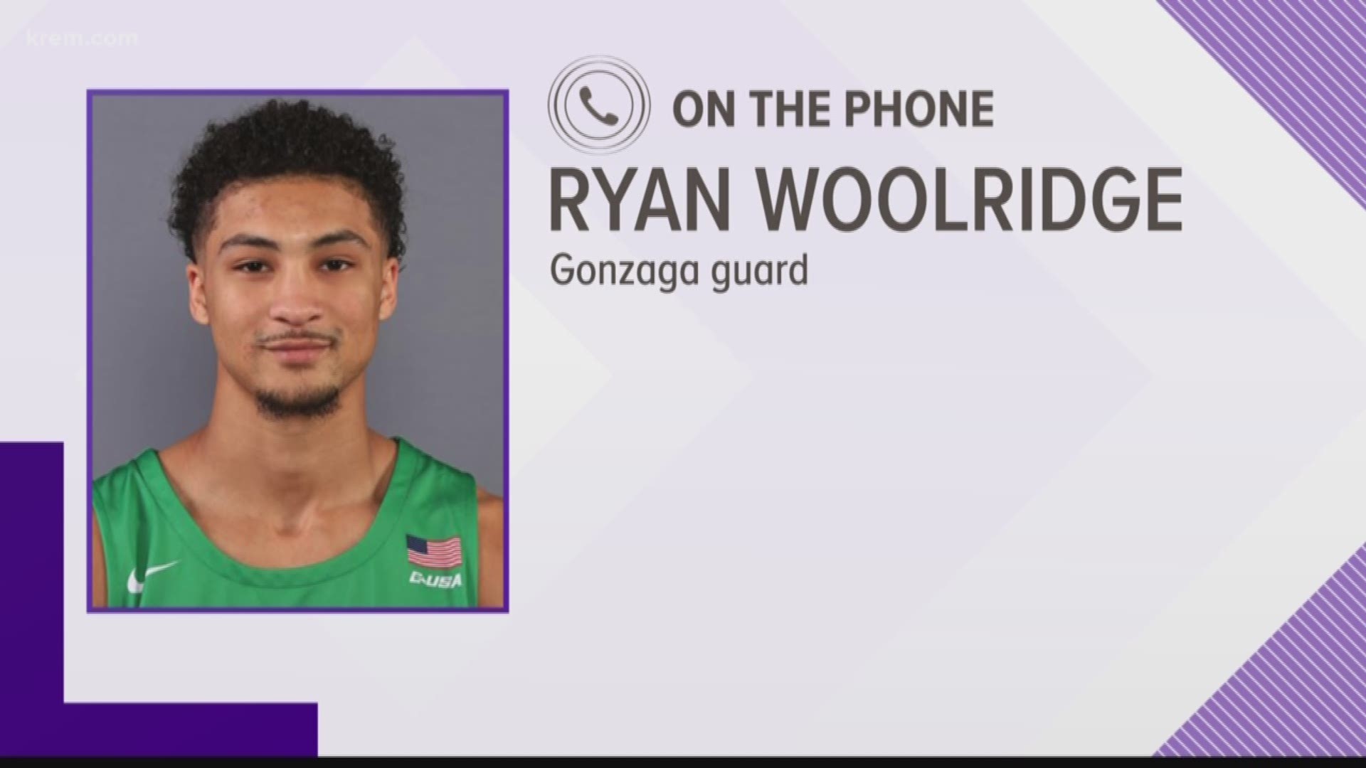 Woolridge is the assumed starter at point guard for Gonzaga next year.