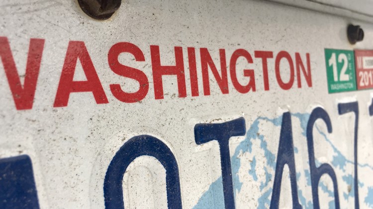 Washington state license plates prices increase July 1