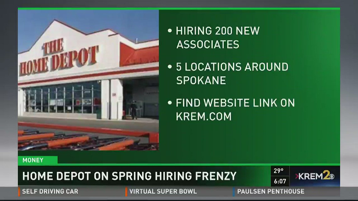 Home Depot to add 225 jobs in Spokane