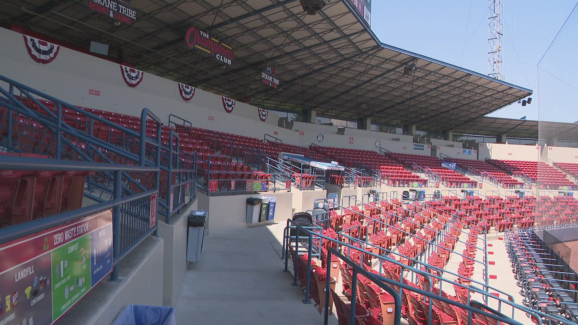 Hundreds will brave the triple-digit heat to experience the "Christmas in July" Spokane Indians game at Avista Stadium.