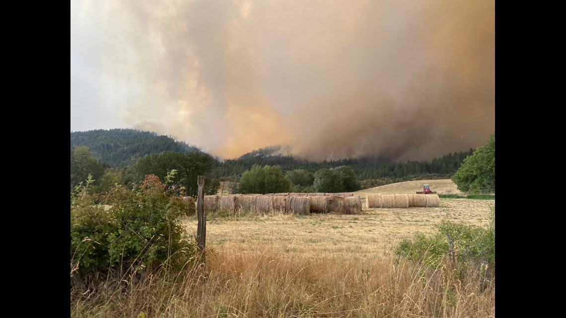 Ford Corkscrew Fire Prompts Evacuations, Buildings Lost | Krem.com