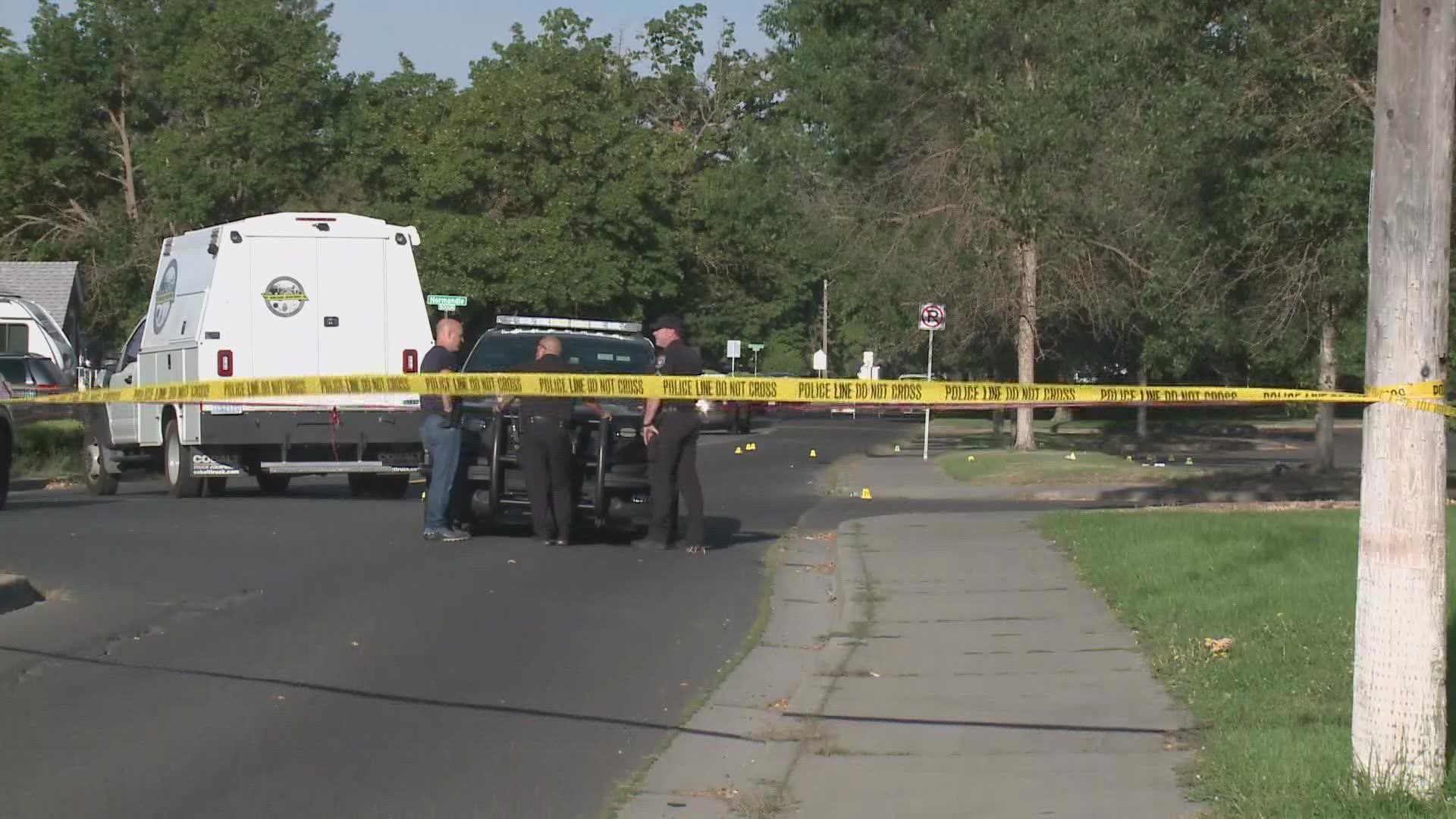 Spokane Police say the shooting took place near the playground at Franklin Park on Aug. 27. Officers arrived to find four people shot and one man who was dead.