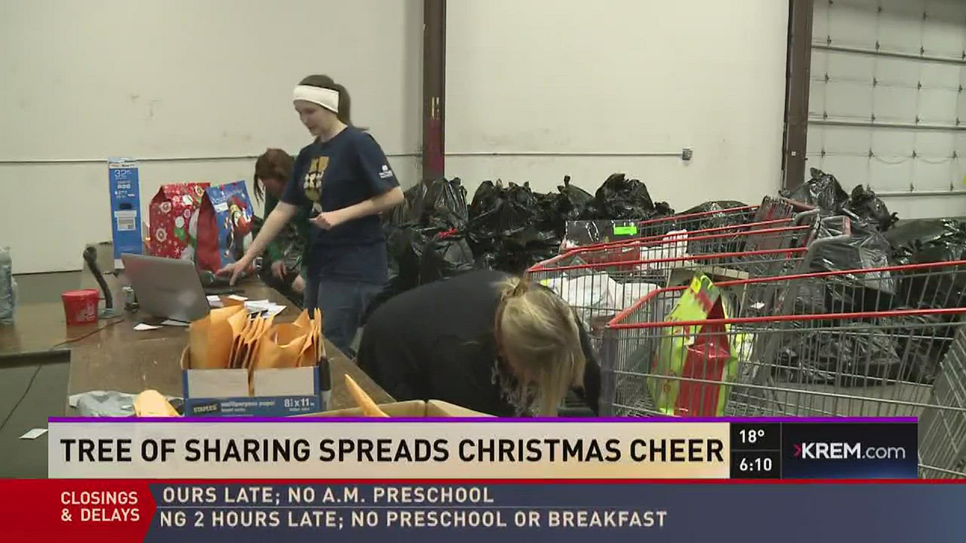 Tree of Sharing spreads Christmas cheer