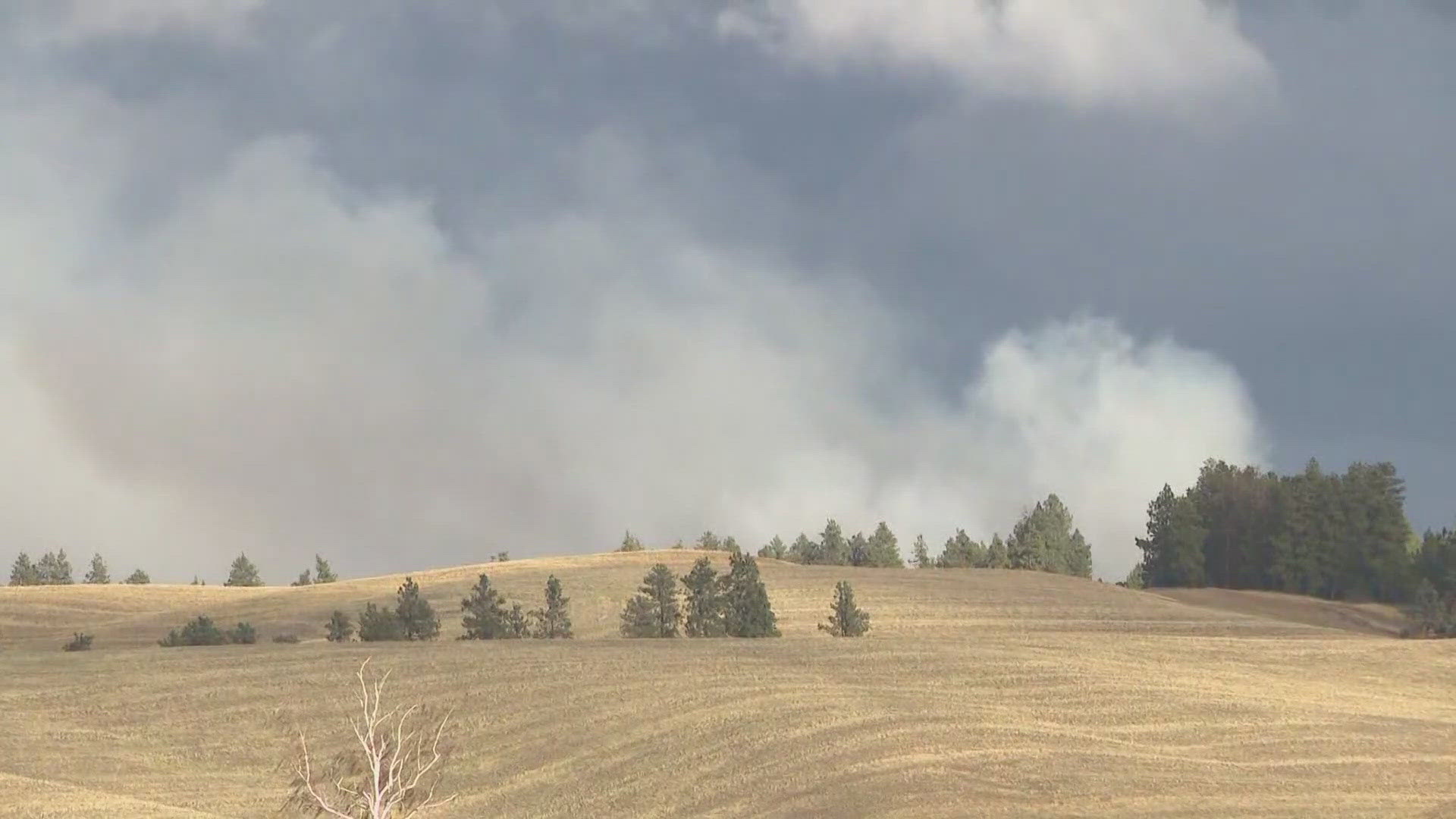 The Wallen Fire has burned about 75 acres and is not 25% contained.