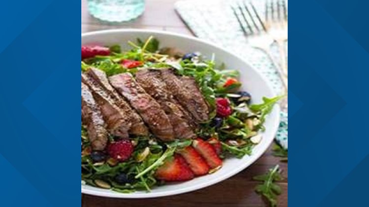 Tom's BBQ Forecast: Grilled Petite Sirloin with Summer Salad
