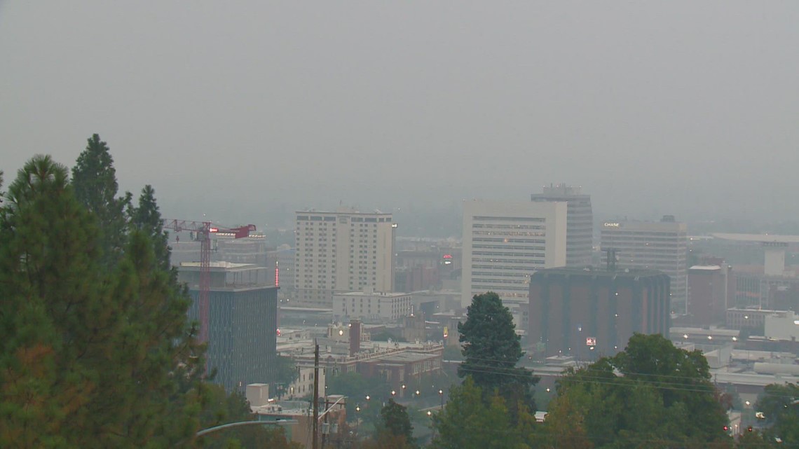 Unhealthy air quality continues in Spokane and other top stories at 4 p.m.