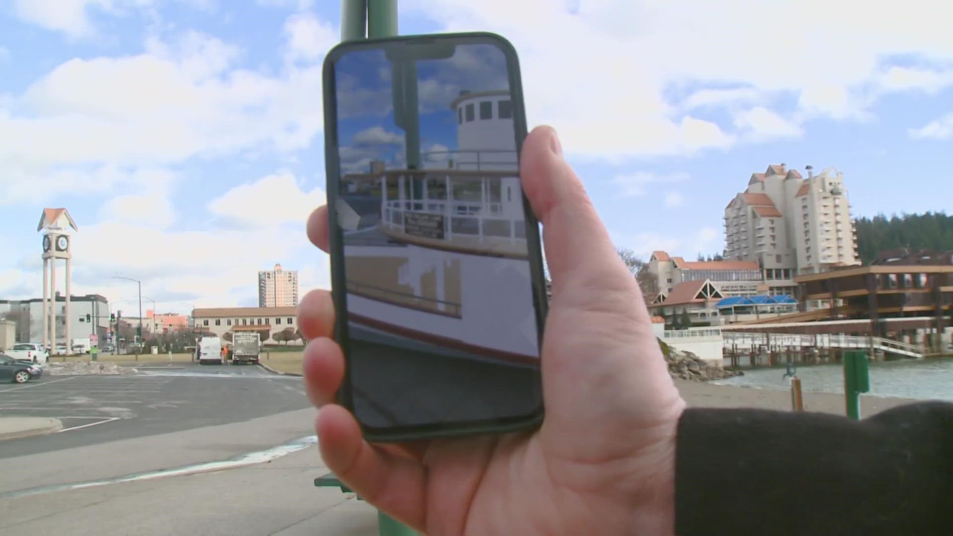 KREM 2's Dave Somers sat down with the man who's trying to bring history to life through the Historik app.