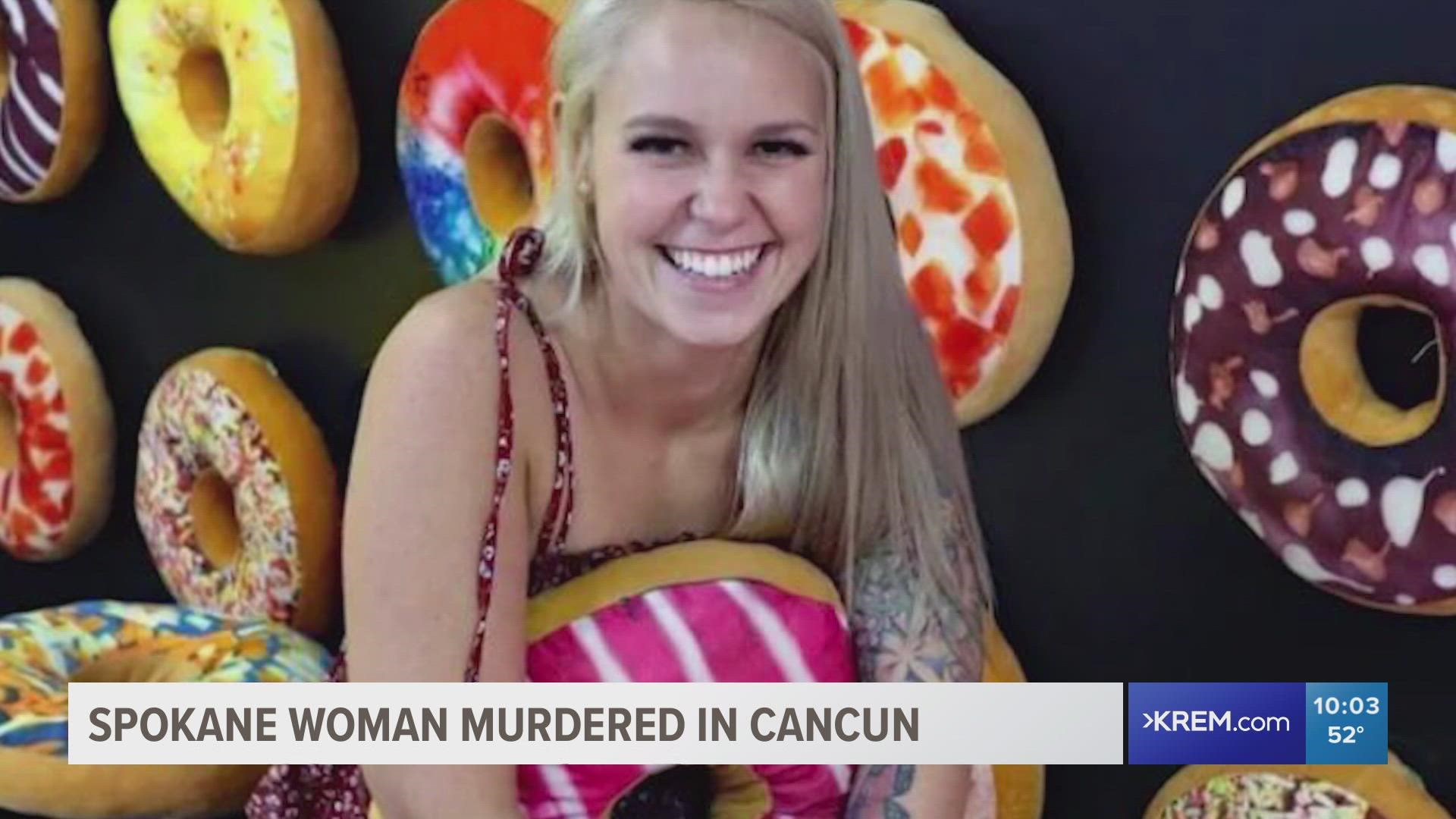 According to her family, Sativa Transue, 26, was in Cancun with her boyfriend when she was found dead in her hotel room.