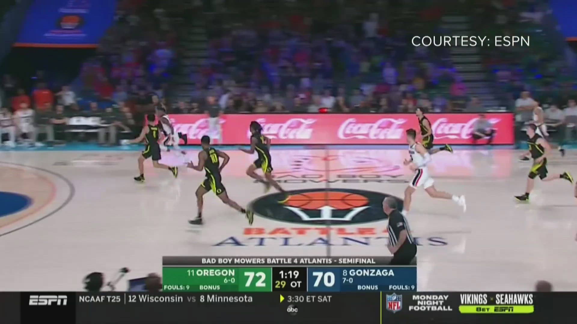 Gonzaga men's basketball announces 2025 nonconference schedule