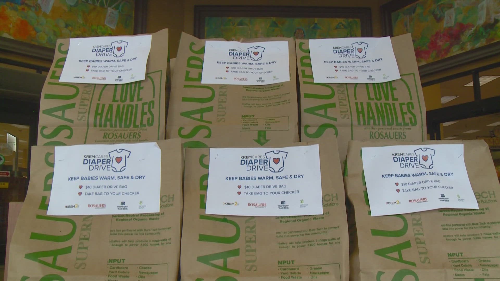 KREM 2’s Laura Papetti talked about the annual event that aims to keep kids safe, warm and dry. We need your help supplying hundreds of thousands of diapers!