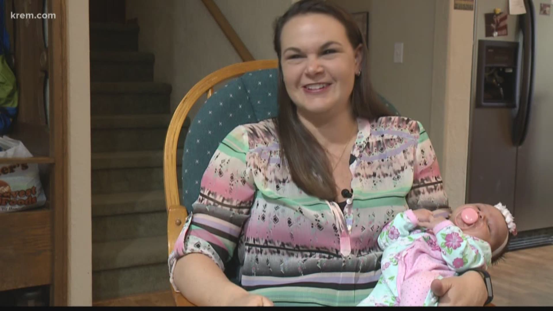 Oh baby! ' Spirit Lake mother gives birth in car at fire station