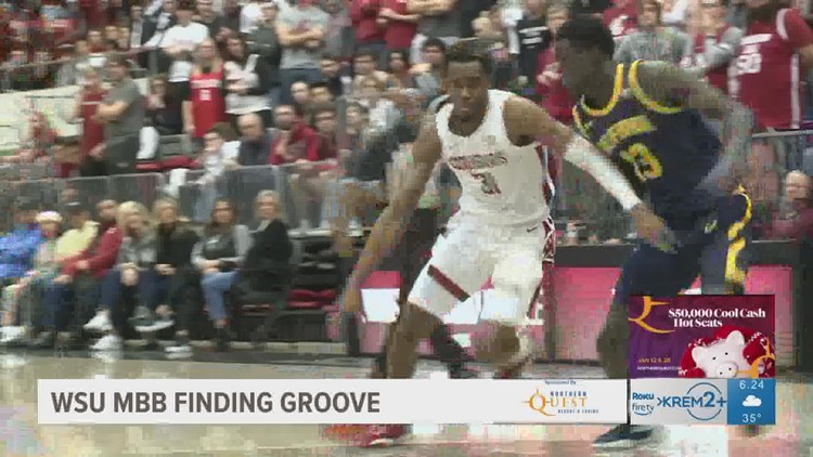 WSU men's basketball finding its groove