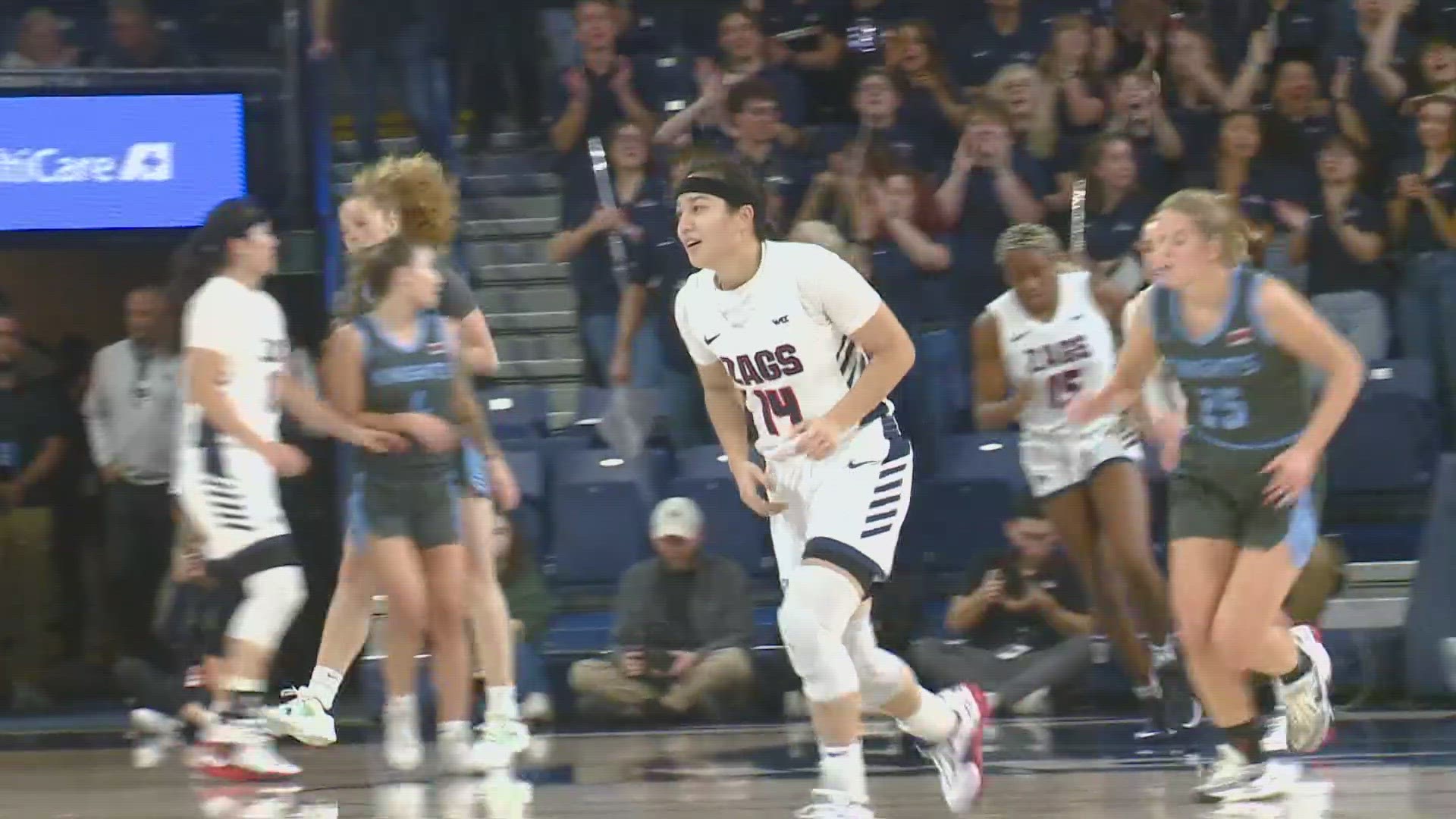 Gonzaga women's basketball topped Warner Pacific 95-32 in the Bulldogs final tune-up before the regular season begins.