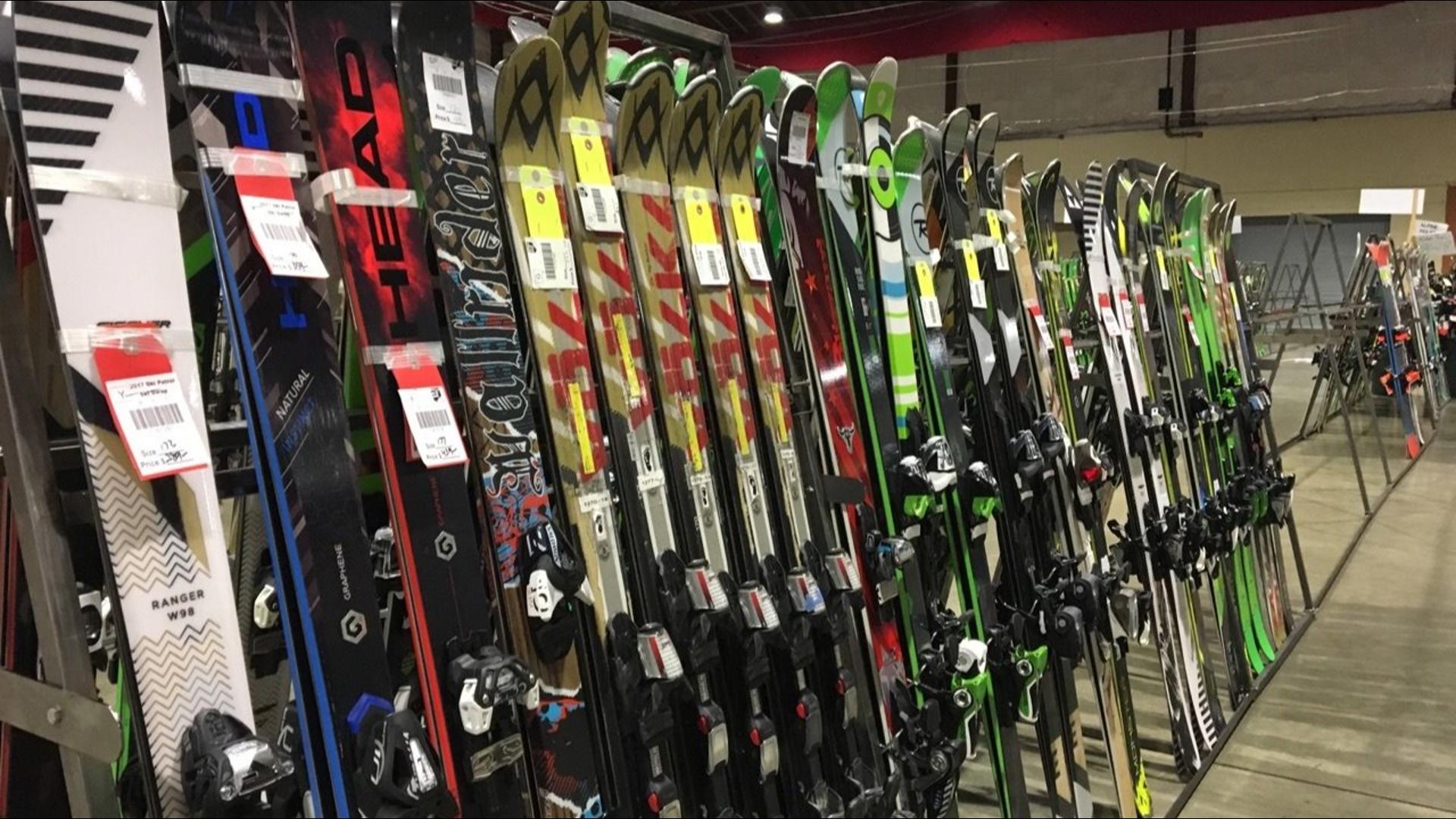 The Ski Swap takes place Oct. 26 and 27 at the Spokane County Fair and Expo Center and offers the region's largest supply of winter gear.