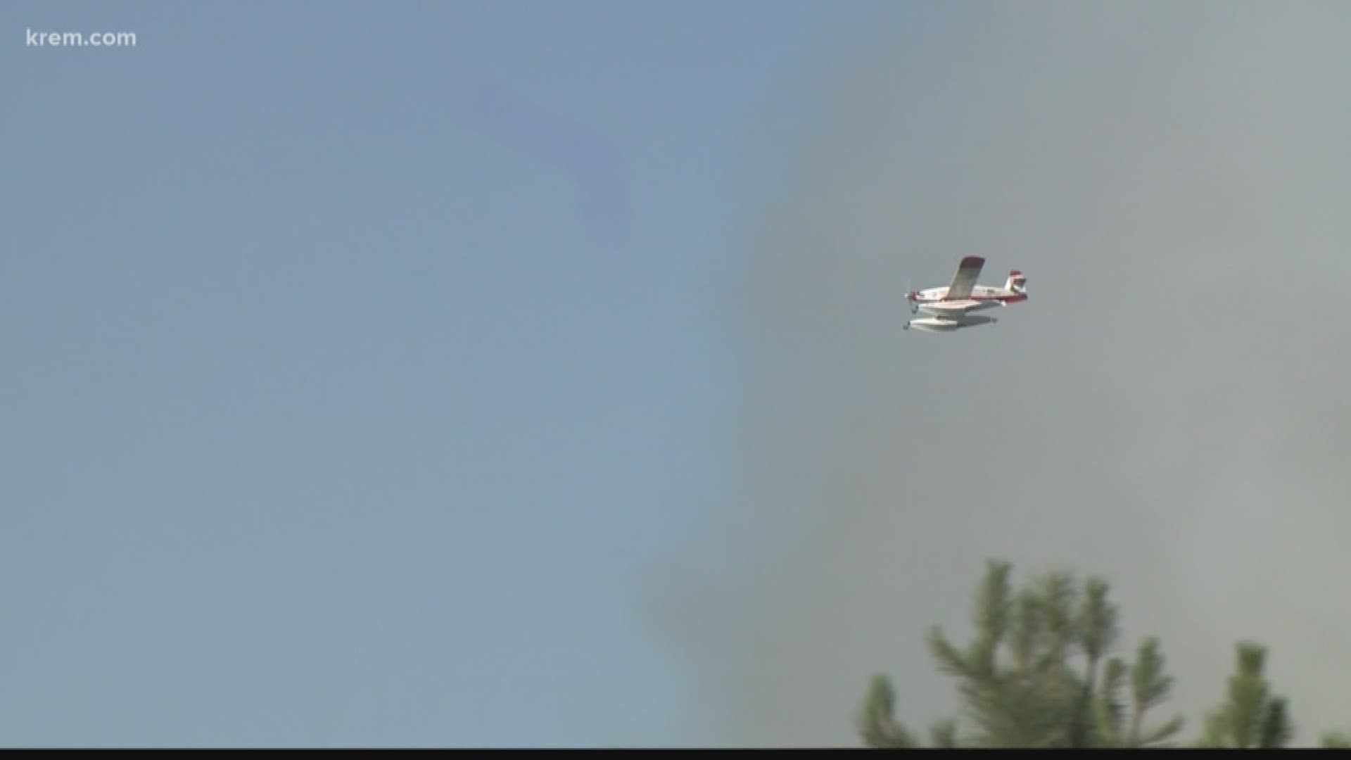 Pilots deal with many elements while fighting wildfires (7-25-18)