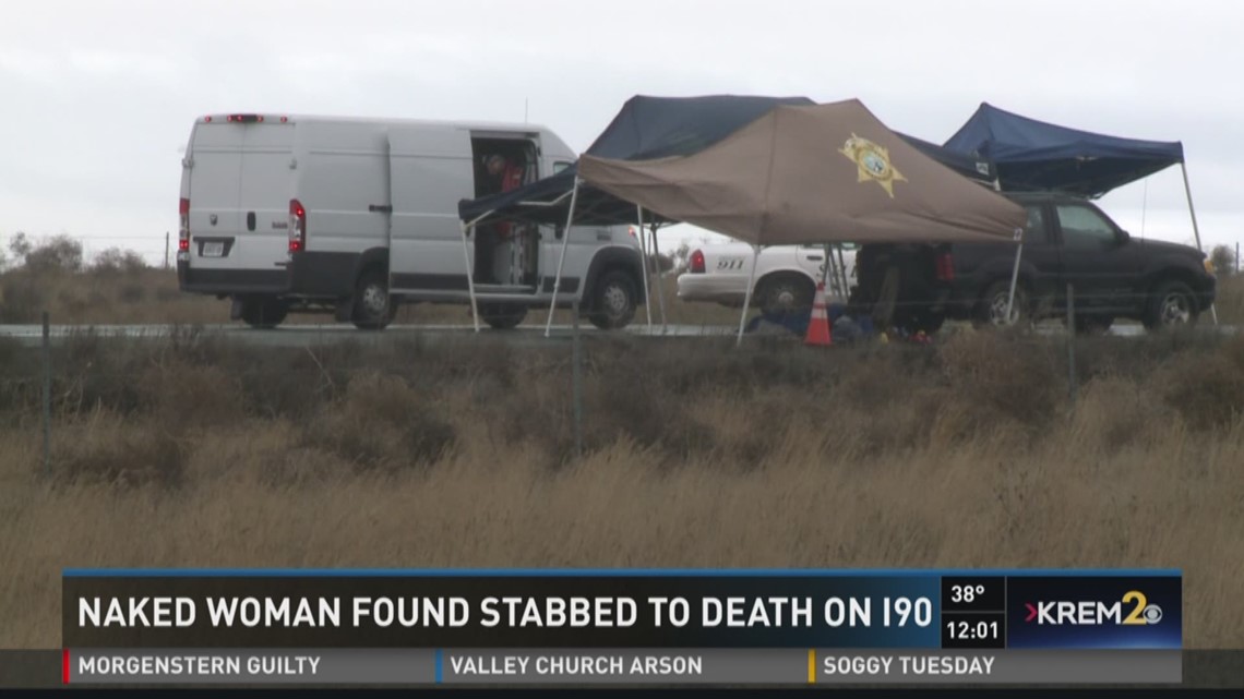 Naked woman found stabbed to death on I90 near Ritzville | krem.com