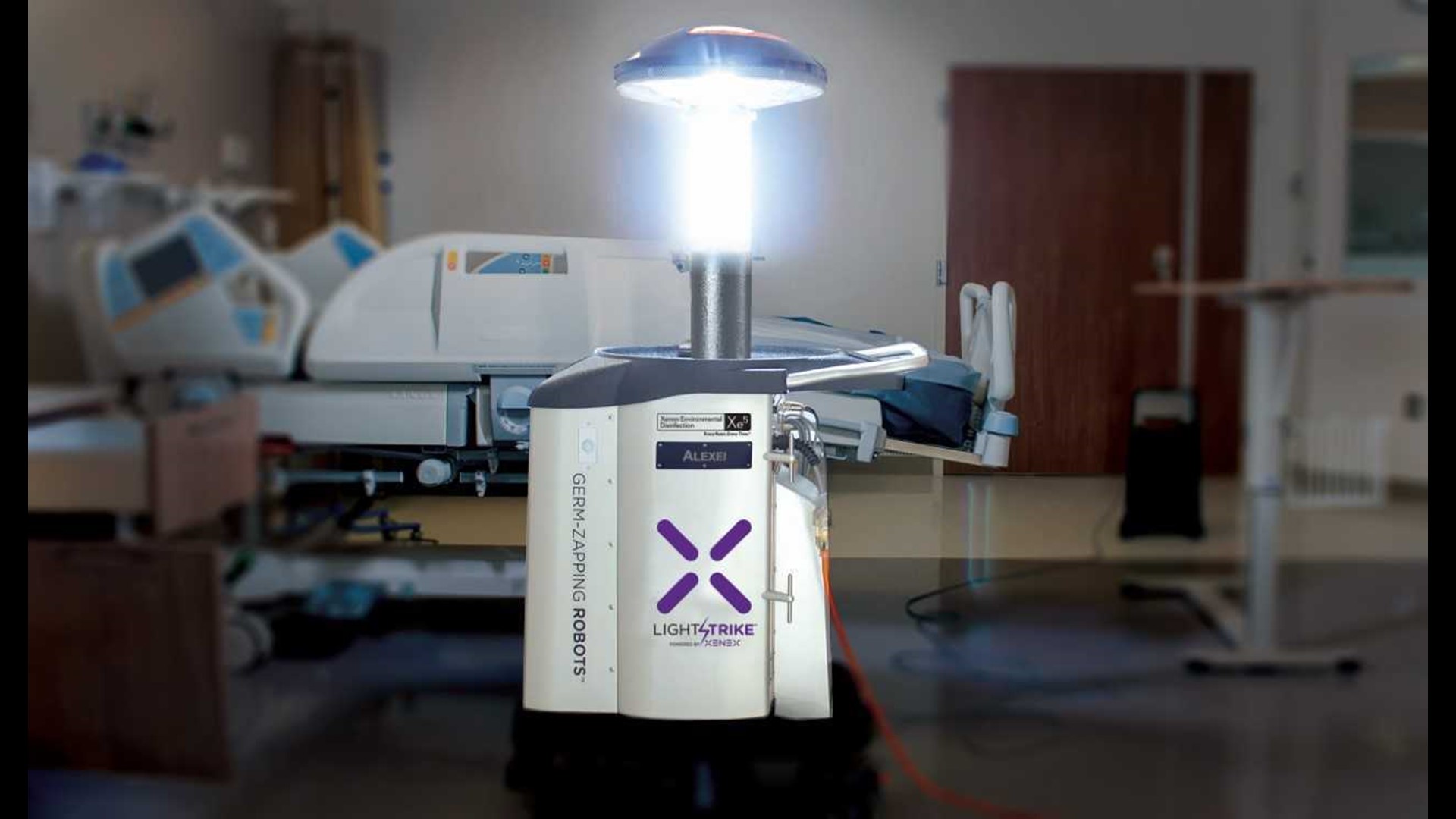 KREM's Kierra Elfalan heads to Northwest Specialty Hospital in Post Falls to learn how their Xenex Germ-Zapping Robot helps keep infections to a minimum.