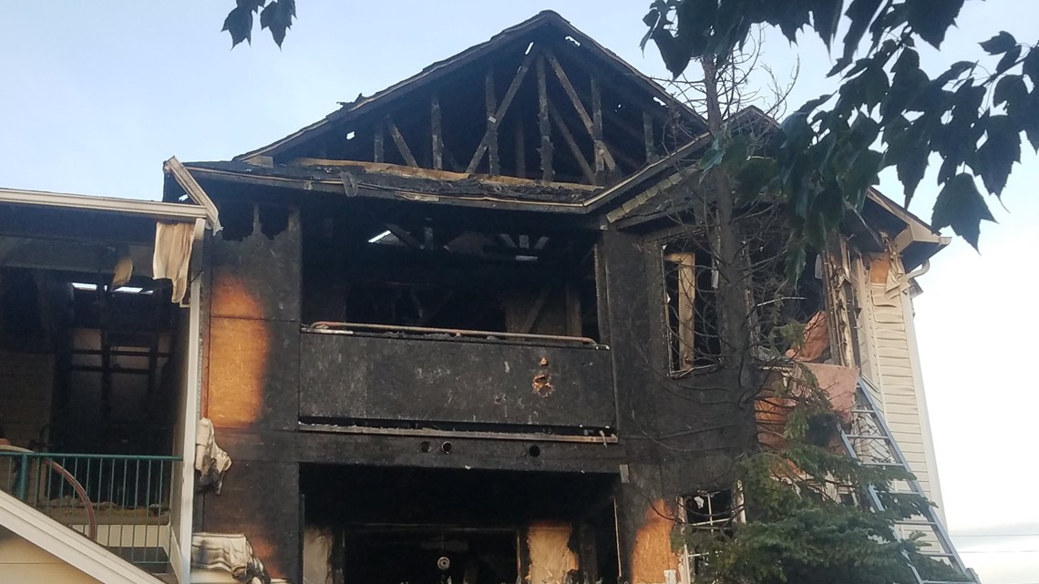 17 people displaced after fire at Spokane Valley apartment | krem.com
