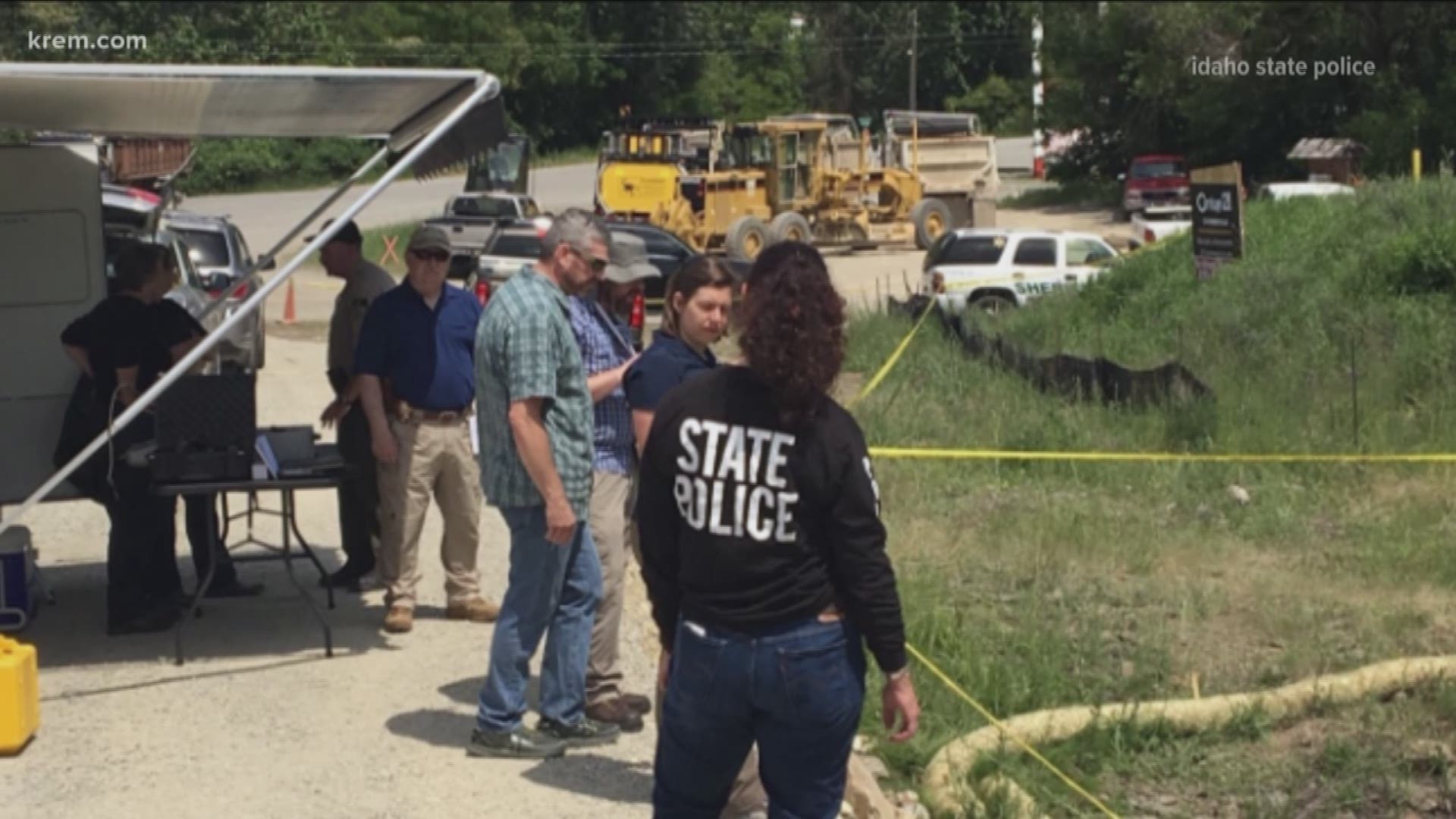 Idaho State Police and the Shoshone County Sheriff's Department responded to a report of human remains found in Kingston on Thursday.