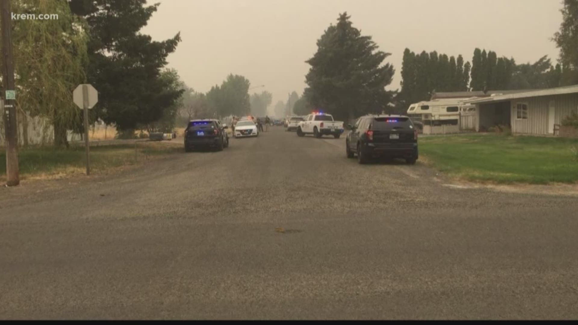 No officers were injured in an officer involved shooting that happened in Soap Lake on Sunday.