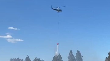 15-acre fire shuts down SR 27 near Valleyford