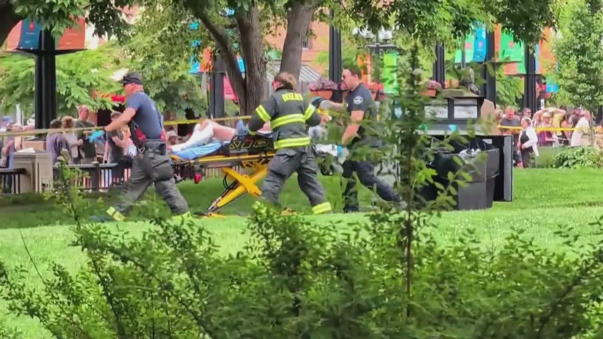 Twelve people were injured and the FBI described the violence as a “targeted terror attack.”