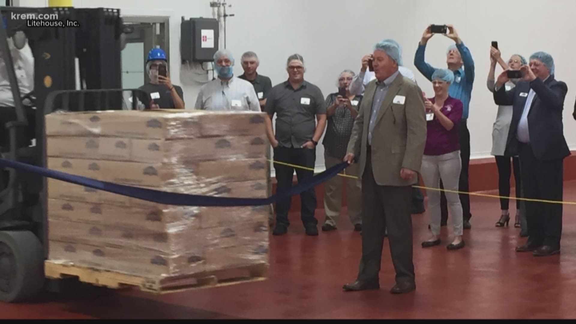 Sandpoint-based, Litehouse makes salad dressing and dips and, this fall the company expanded it's production facility in Utah.